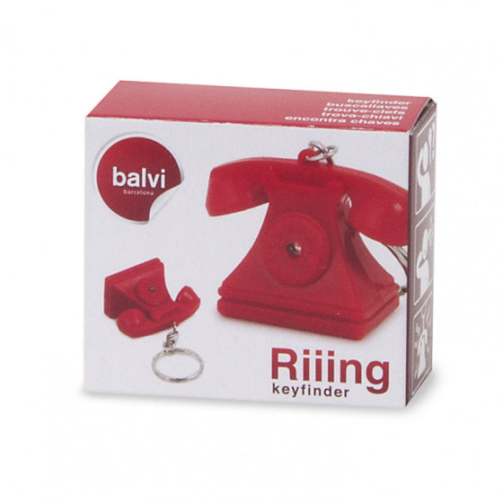 sleutelhanger & sleutelzoeker Telefoon 4,5 cm ABS rood