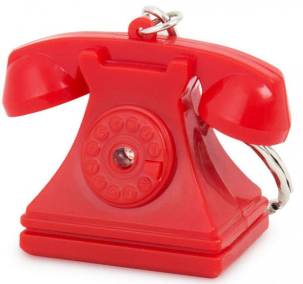 sleutelhanger & sleutelzoeker Telefoon 4,5 cm ABS rood