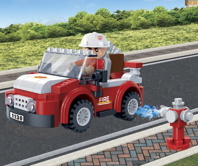 bouwpakket Brandweerauto 110-delig