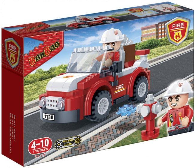 bouwpakket Brandweerauto 110-delig