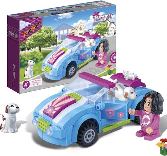 bouwpakket Trendy City Cabrio 118-delig