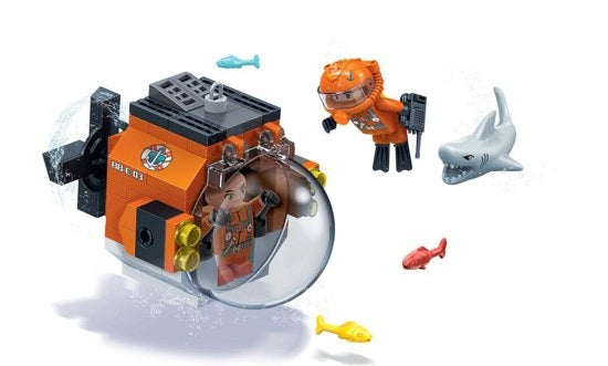 bouwpakket Duncan's Treasure Onderzeeër 84-delig