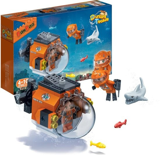 bouwpakket Duncan's Treasure Onderzeeër 84-delig