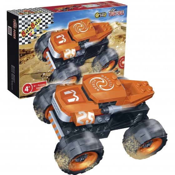bouwpakket Turbo Power Monster 81-delig