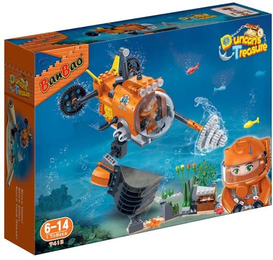 bouwpakket Duncan's Treasure Onderzeeër 248-delig