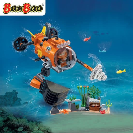 bouwpakket Duncan's Treasure Onderzeeër 248-delig