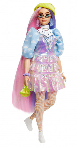 tienerpop Extra Unicorn-pig roze/paars 2-delig