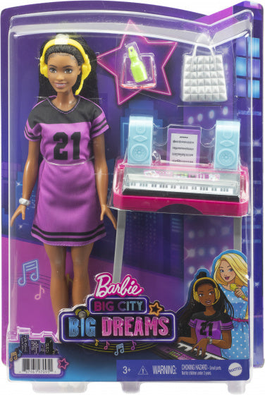 Barbie Big City Big Dreams Brooklyn Recording Studio Speelset