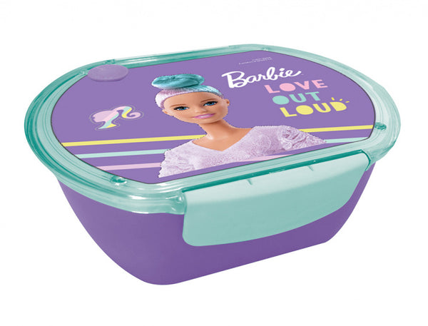 broodtrommel meisjes 680 ml RVS paars