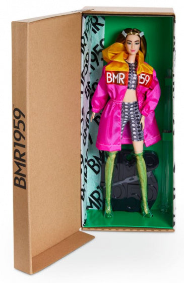 pop BMR1959 meisjes 32 cm roze/grijs