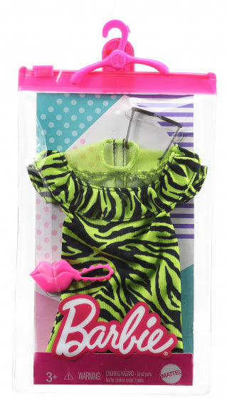 poppenjurk met accessoires Fashion GRC05 3-delig