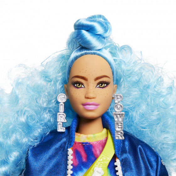 tienerpop Extra junior 30 cm blauw