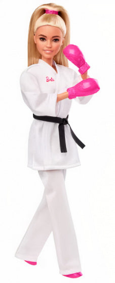 tienerpop karate meisjes 32,5 cm blond/wit