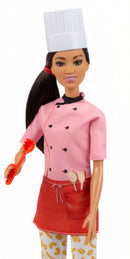 tienerpop kok meisjes 32,5 cm bruin/roze