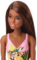 tienerpop Beach meisjes 32,5 cm geel/roze