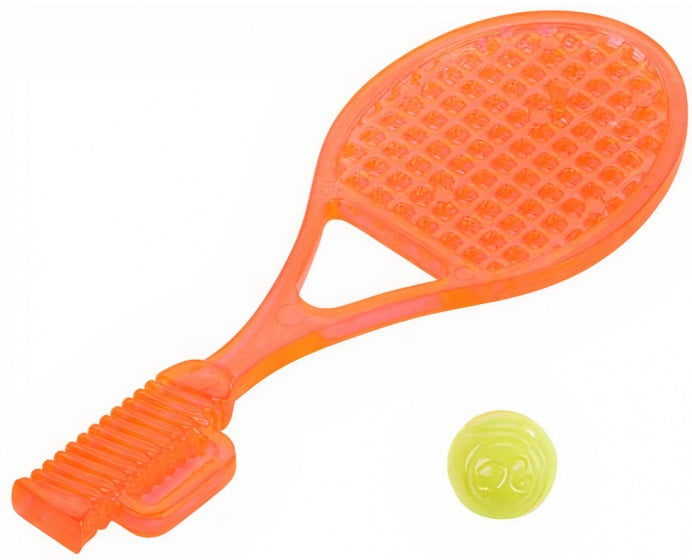 tienerpop tennis meisjes 32,5 cm roze/geel