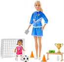 Barbie Voetbalcoach Speelset