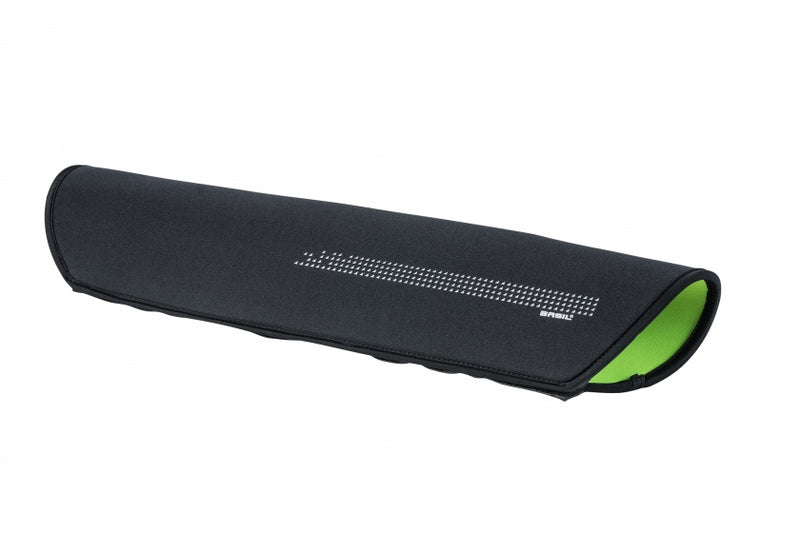 Geïntegreerde accuhoes Basil universeel - black/lime