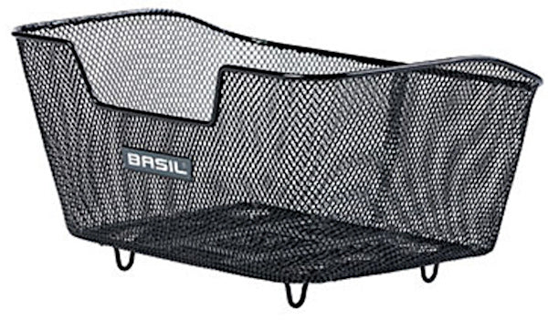 Fietsmand Basil Base M met WSL-systeem 30 x 42 x 21 cm - zwart