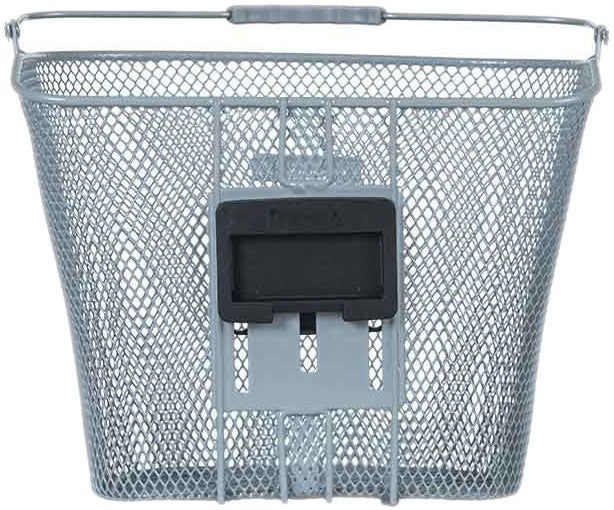 Basil fietsmand Bremen KF 14 liter staal zilver - 10229