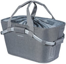 Fietsmand achter Basil 2Day Carry All MIK 22 liter 50 x 28 x 26 cm - grijs