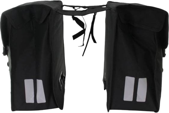 Dubbele fietstas Basil Mara -3XL 52 liter 39 x 18 x 35 cm - zwart