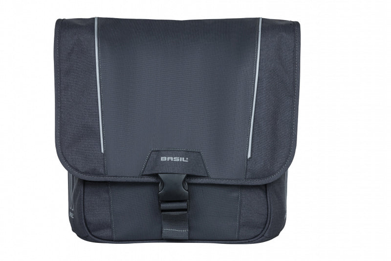 Dubbele fietstas Basil Sport Design MIK 32 liter 35 x 15 x 43 cm - graphite