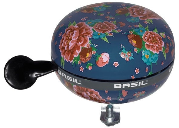 Fietsbel Basil Bloom ø80mm - indigo blue