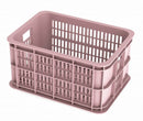 Fietskrat Basil Crate small - 25 liter 40 x 29 x 21 cm -  faded blossom