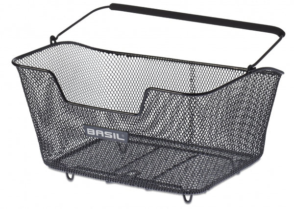Fietsmand Basil Base M 43 x 30 x 23 cm - zwart