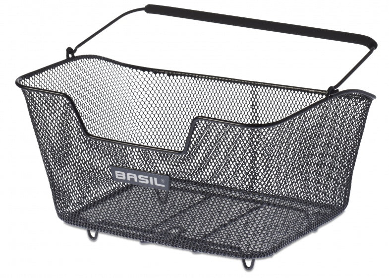 Fietsmand Basil Base M 43 x 30 x 23 cm - zwart