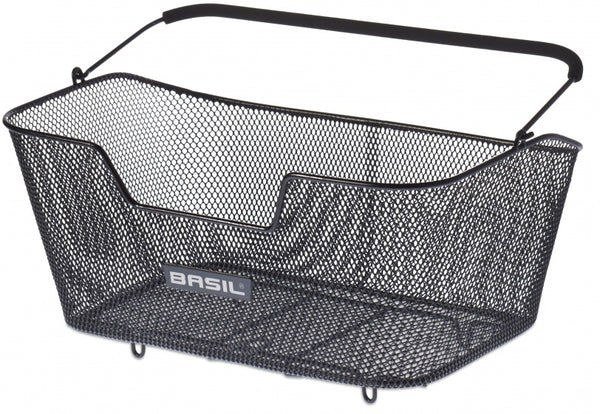 Fietsmand Basil Base L 48 x 30 x 23 cm - zwart