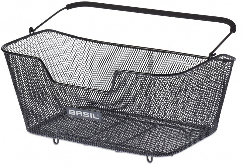 Fietsmand Basil Base XL 52 x 30 x 23 cm - zwart
