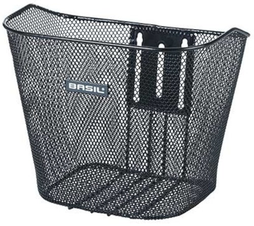 Fietsmand Basil Bremen FM 25 x 34 x 28 cm - zwart (zonder houder)