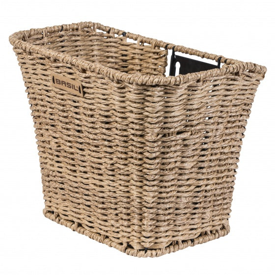 fietsmand Bremen rotan look bruin 18 liter - 19036
