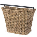 Fietsmand Basil Bremen Rattan Look KF 27 x 35 x 29 cm - seagrass