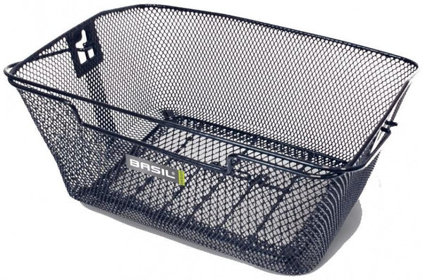 Fietsmand voor achterdrager Basil Capri 35 x 31 x 18 cm - zwart