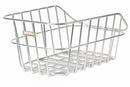 Fietsmand Basil Cento met dragerbevestiging 45 x 33 x 21 cm - aluminium