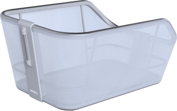 Fietsmand Basil Cento Tech Fiber WSL met bagagedragerbevestiging  21 liter 46 x 34 x 25 cm - ice bl
