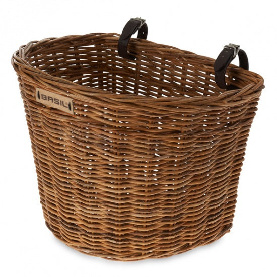 Rotan fietsmand Basil Darcy L 41 x 35 x 34 cm - naturel
