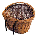 Rieten fietsmand Basil Detroit ovaal 39 x 27 x 22 cm - naturel