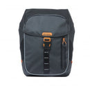 Fietsrugzak Basil Miles Tarpaulin 17 liter 31 x 17 x 44 cm - zwart/oranje