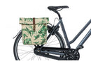 Dubbele fietstas Basil Ever-Green 28 tot 32 liter 28 x 16 x 35 cm - sandshell beige