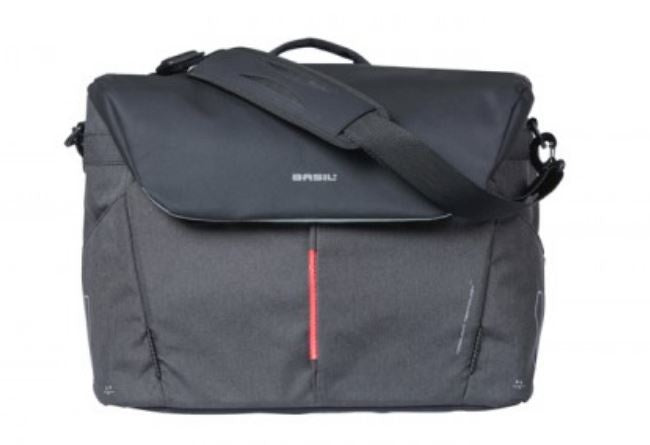 Laptoptas Basil B-Safe Commuter Nordlicht 17 liter 41 x 14 x 32 cm - graphite zwart