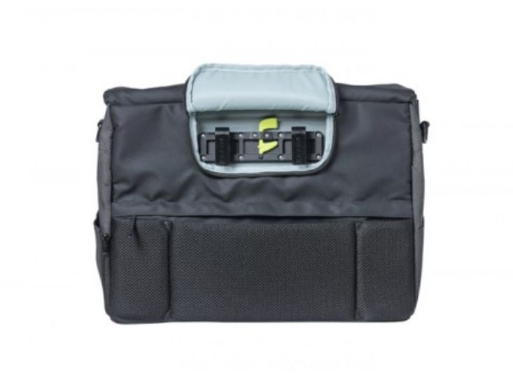 Laptoptas Basil B-Safe Commuter Nordlicht 17 liter 41 x 14 x 32 cm - graphite zwart