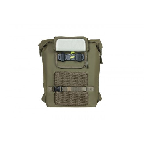 Fietsrugzak Basil SoHo Nordlicht 17 liter 31 x 14 x 37 cm - mosgroen