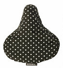 Zadeldek Basil Katharina B&D 28 x 23 x 1 cm - black & dots