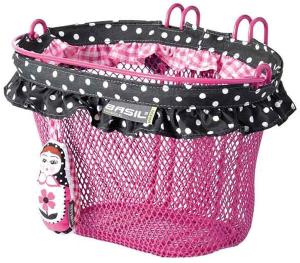 Kindermand Basil Jasmin Baboushka 28 x 20 x 18 cm - roze