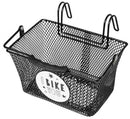 Fietsmand Basil Tivoli Kids met stuurbevestiging 26 x 24 x 17 cm - zwart
