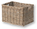Rotan fietsmand Basil Dorset large 37 x 48 x 27 cm - nature grey